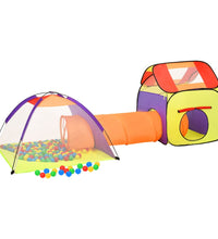 Spielzelt für Kinder Mehrfarbig 338x123x111 cm