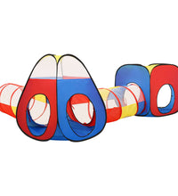 Kinder-Spielzelt Mehrfarbig 190x264x90 cm