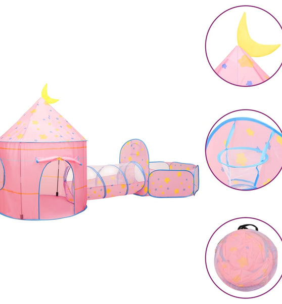 Spielzelt für Kinder Rosa 301x120x128 cm