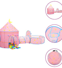 Spielzelt für Kinder Rosa 301x120x128 cm