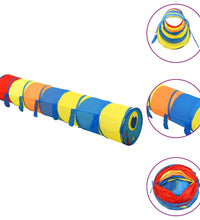 Spieltunnel für Kinder Mehrfarbig 245 cm Polyester