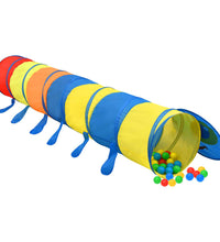 Spieltunnel für Kinder Mehrfarbig 245 cm Polyester