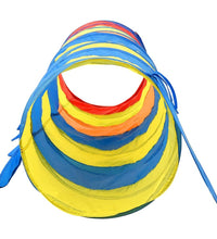 Spieltunnel für Kinder Mehrfarbig 245 cm Polyester