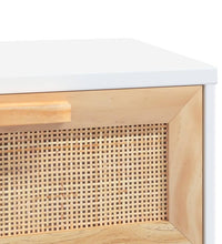 Couchtisch Weiß 80x40x30 cm Holzwerkstoff & Massivholz Kiefer