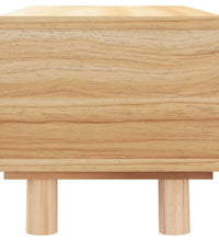 Couchtisch Braun 80x40x30 cm Holzwerkstoff & Massivholz Kiefer