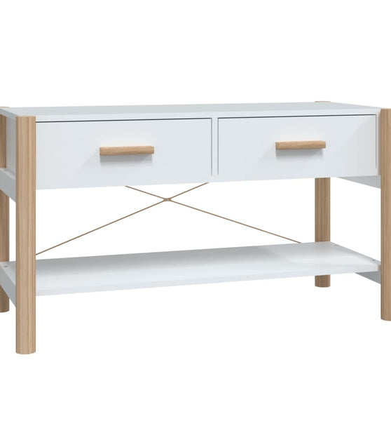 TV-Schrank Weiß 82x38x45 cm Holzwerkstoff