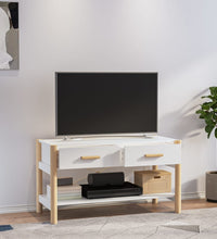 TV-Schrank Weiß 82x38x45 cm Holzwerkstoff