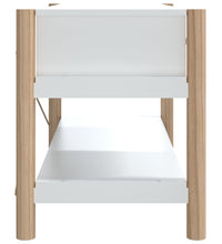 TV-Schrank Weiß 82x38x45 cm Holzwerkstoff