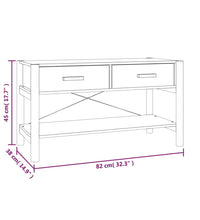 TV-Schrank Weiß 82x38x45 cm Holzwerkstoff