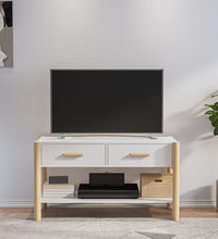 TV-Schrank Weiß 82x38x45 cm Holzwerkstoff