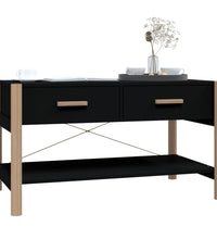 Couchtisch Schwarz 82x48x45 cm Holzwerkstoff