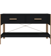 Couchtisch Schwarz 82x48x45 cm Holzwerkstoff
