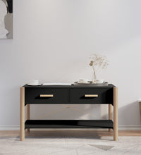 Couchtisch Schwarz 82x48x45 cm Holzwerkstoff