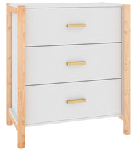Sideboard Weiß 62x38x70 cm Holzwerkstoff