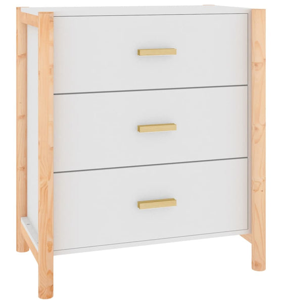 Sideboard Weiß 62x38x70 cm Holzwerkstoff
