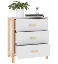 Sideboard Weiß 62x38x70 cm Holzwerkstoff