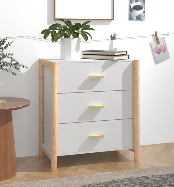 Sideboard Weiß 62x38x70 cm Holzwerkstoff