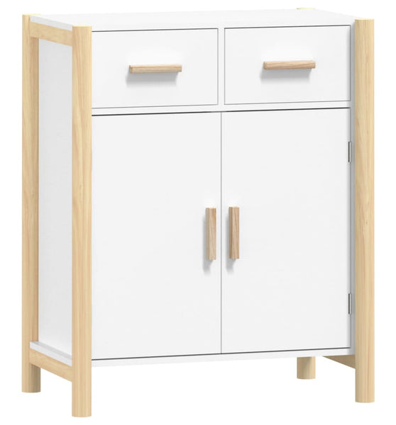 Sideboard Weiß 62x38x75 cm Holzwerkstoff