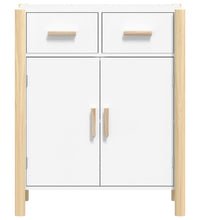 Sideboard Weiß 62x38x75 cm Holzwerkstoff
