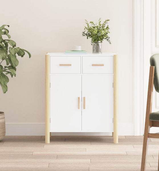 Sideboard Weiß 62x38x75 cm Holzwerkstoff