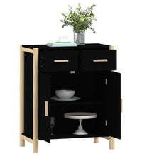 Sideboard Schwarz 62x38x75 cm Holzwerkstoff