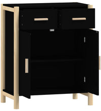 Sideboard Schwarz 62x38x75 cm Holzwerkstoff