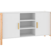 Sideboard Weiß 107x38x60 cm Holzwerkstoff