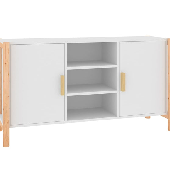 Sideboard Weiß 107x38x60 cm Holzwerkstoff