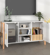 Sideboard Weiß 107x38x60 cm Holzwerkstoff