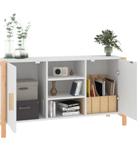 Sideboard Weiß 107x38x60 cm Holzwerkstoff