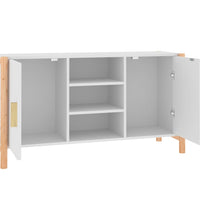 Sideboard Weiß 107x38x60 cm Holzwerkstoff