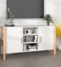 Sideboard Weiß 107x38x60 cm Holzwerkstoff