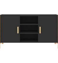 Sideboard Schwarz 107x38x60 cm Holzwerkstoff