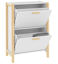 Schuhschrank Weiß 57,5x33x80 cm Holzwerkstoff