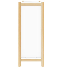 Schuhschrank Weiß 57,5x33x80 cm Holzwerkstoff