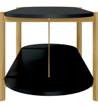 Couchtisch Schwarz 110x48x40 cm Holzwerkstoff