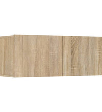 6-tlg. TV-Schrank-Set Sonoma-Eiche Holzwerkstoff