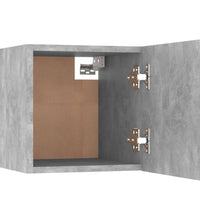 6-tlg. TV-Schrank-Set Betongrau Holzwerkstoff