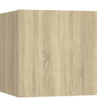 6-tlg. TV-Schrank-Set Sonoma-Eiche Holzwerkstoff