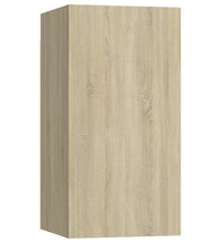 6-tlg. TV-Schrank-Set Sonoma-Eiche Holzwerkstoff