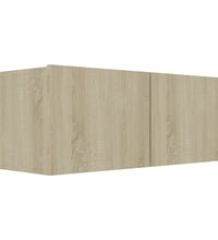 6-tlg. TV-Schrank-Set Sonoma-Eiche Holzwerkstoff