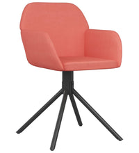 Esszimmerstühle 2 Stk. Drehbar Rosa Samt
