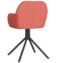 Esszimmerstühle 2 Stk. Drehbar Rosa Samt