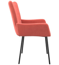 Esszimmerstühle 2 Stk. Rosa Samt