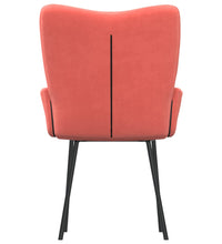 Esszimmerstühle 2 Stk. Rosa Samt