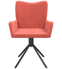 Esszimmerstühle 2 Stk. Drehbar Rosa Samt