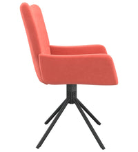 Esszimmerstühle 2 Stk. Drehbar Rosa Samt