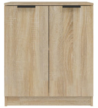 Sideboards 2 Stk. Sonoma Eiche 60x30x70 cm Holzwerkstoff