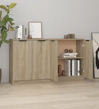 Sideboards 2 Stk. Sonoma Eiche 60x30x70 cm Holzwerkstoff