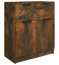 3-tlg. Sideboard Räuchereiche Holzwerkstoff